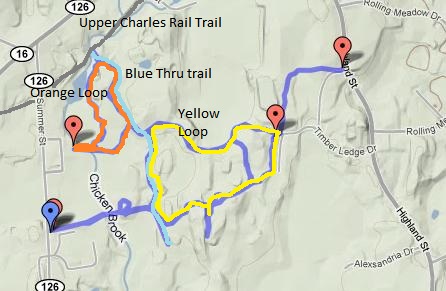 Wenakeeing Woods Color Trails and Blazes